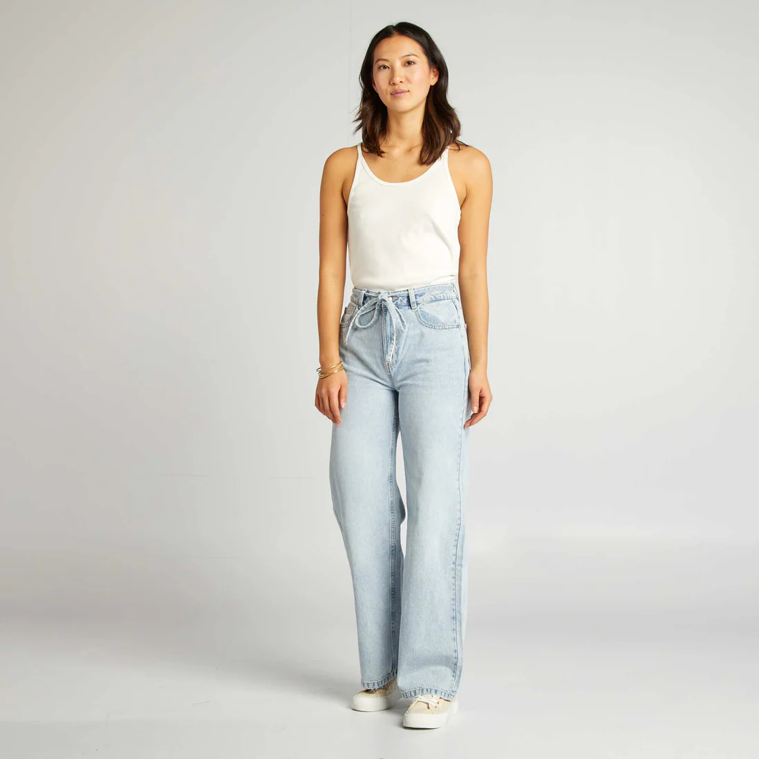 wide leg jeans